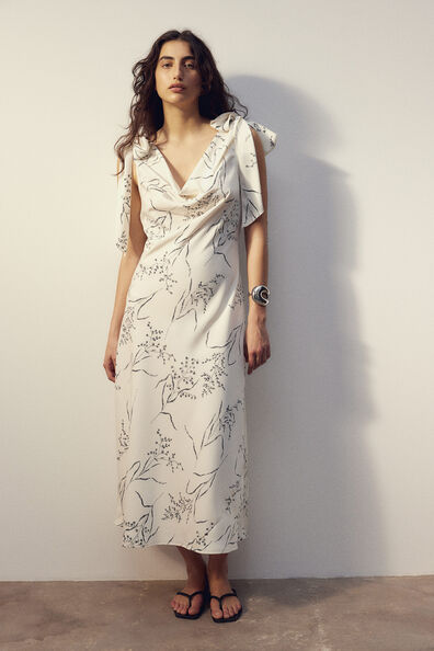 Tie-strap dress