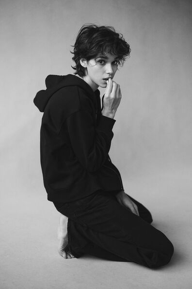 Zip-through hoodie