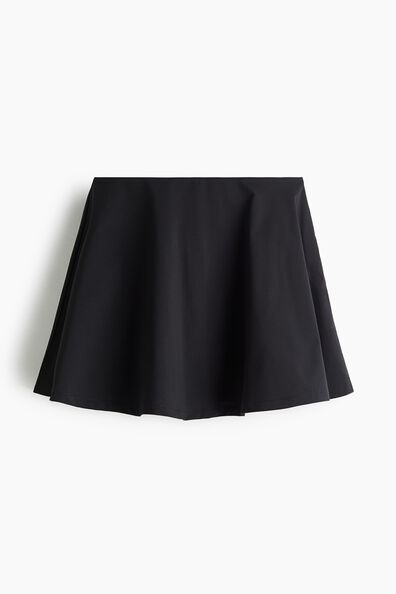 Circular mini skort