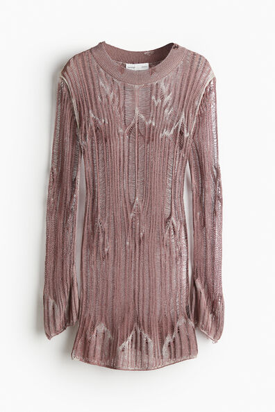 Knitted mini dress