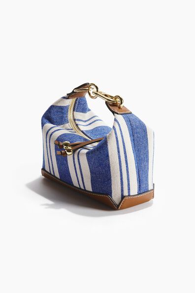 Small canvas handbag