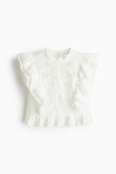 Broderie anglaise blouse