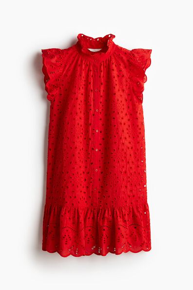 Broderie anglaise dress