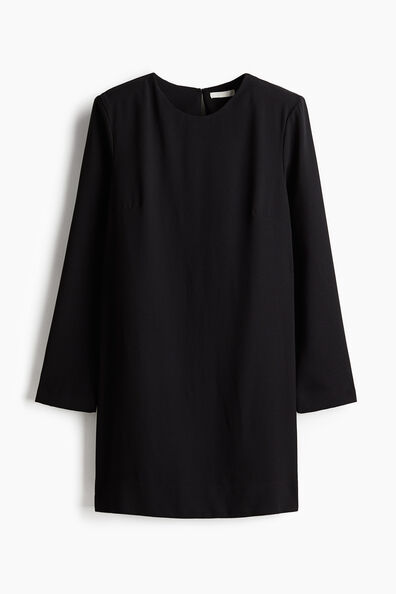 Shoulder-pad dress