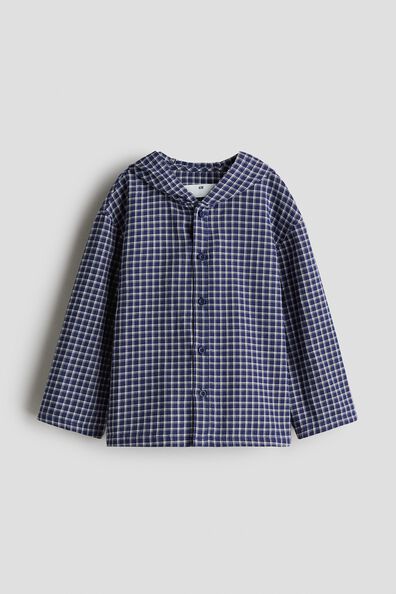 Cotton twill overshirt