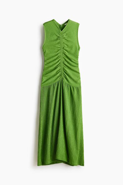 Draped jersey dress