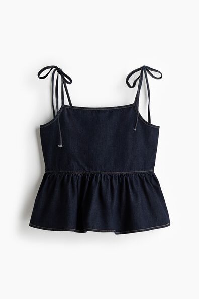 Tie-strap top