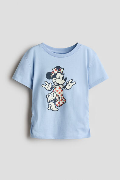 Printed cotton T-shirt