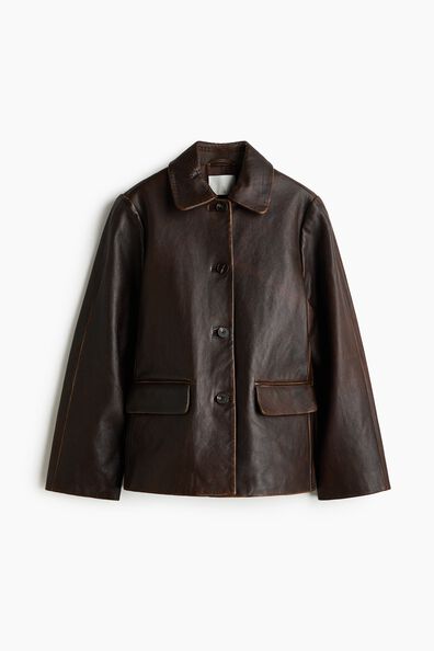Leather jacket