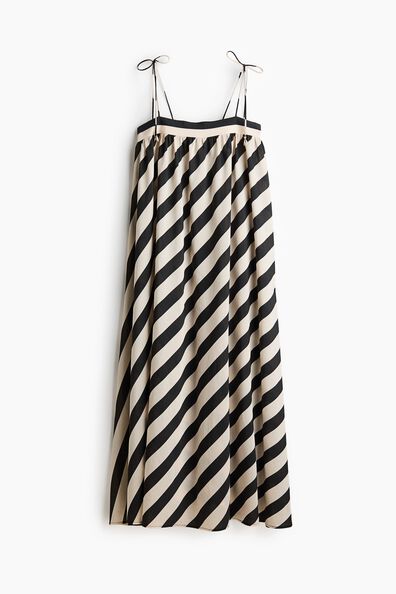 A-line tie-strap dress