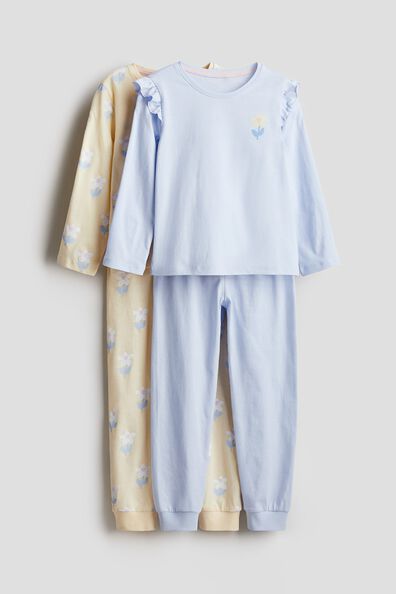 2-pack cotton jersey pyjamas