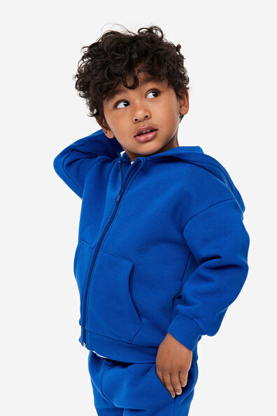 Zip-through hoodie
