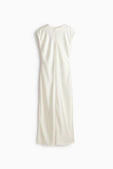 Satin midi dress