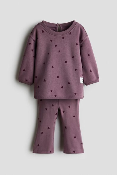2-piece printed set