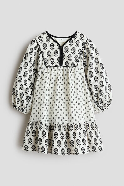 Cotton muslin dress