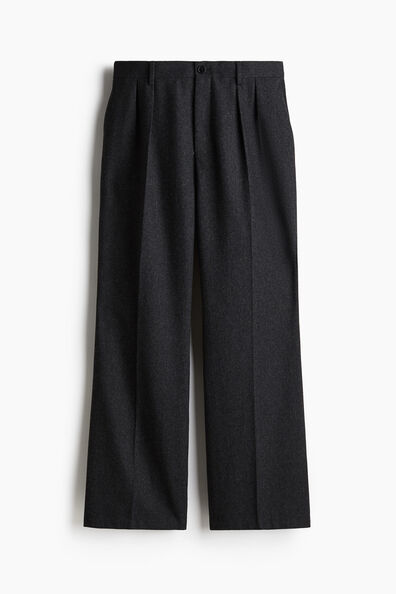 Loose Fit Wool-blend trousers
