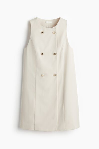 A-line waistcoat dress