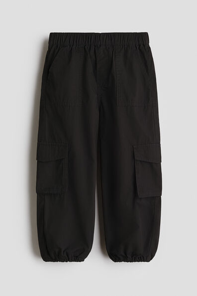 Cotton cargo joggers
