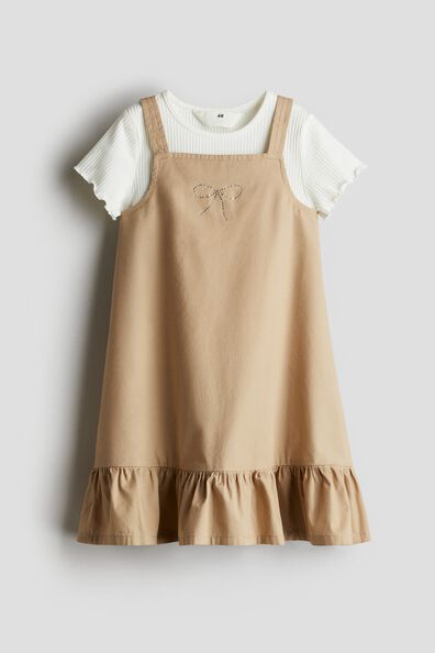 2-piece dress and top set
