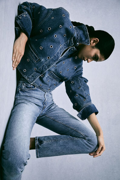 Slim Straight High Jeans