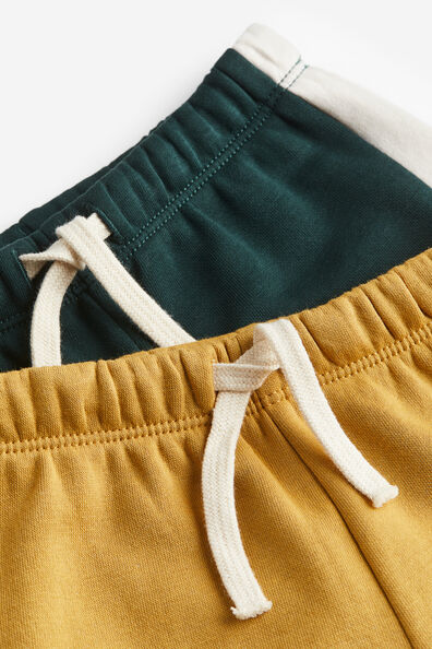 2-pack cotton joggers