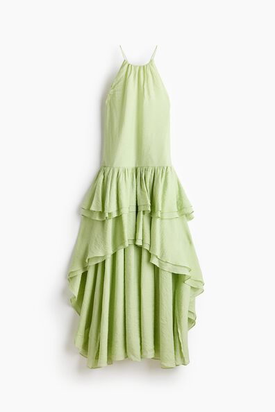 Tiered high-low dress