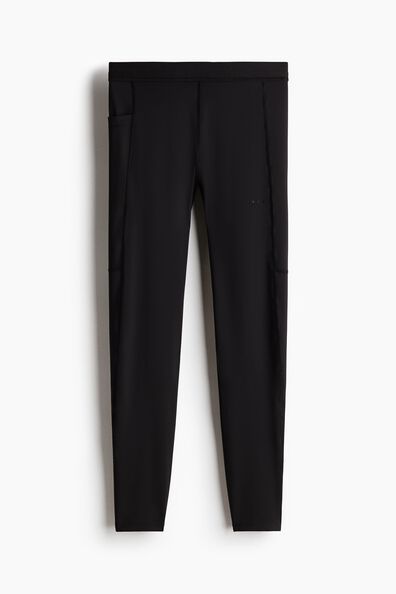 Pocket-detail running tights with DryMove™