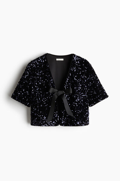 Sequined blouse
