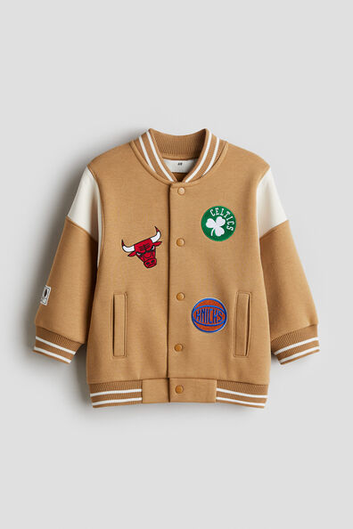 Sweatshirt baseball jacket