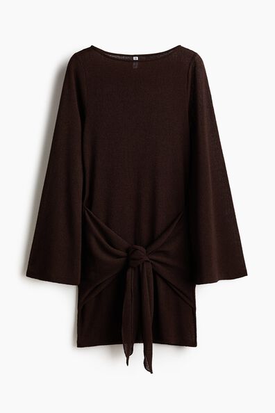 Tie-detail dress