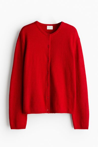 Loose-fit cardigan