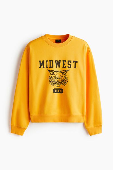 Loose Fit Printed sweatshirt