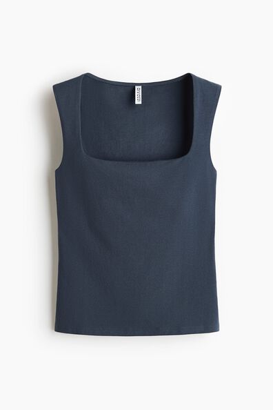 Square-neck vest top
