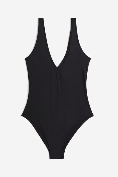 V-neck swimsuit