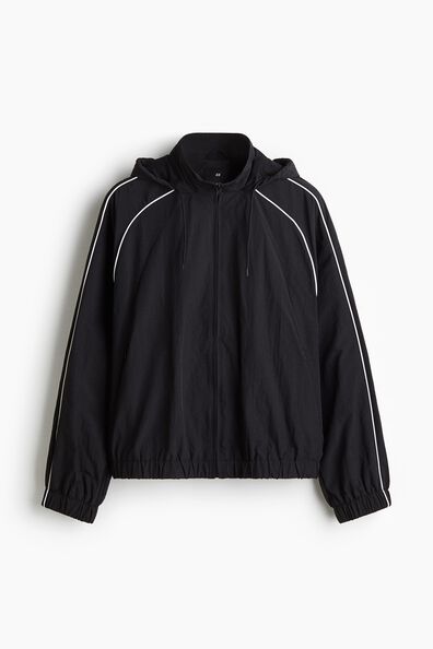 Loose Fit Nylon track jacket