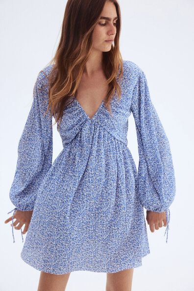 Plissé dress