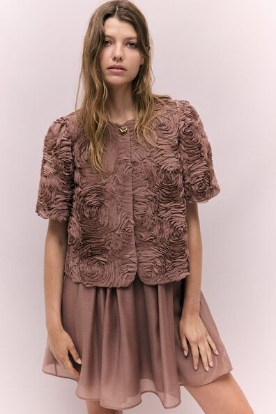 coco linen dress Andres Otalora Ron Coco Palm Linen Maxi Dress