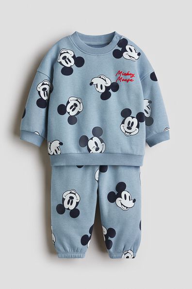 2-piece printed sweatshirt set