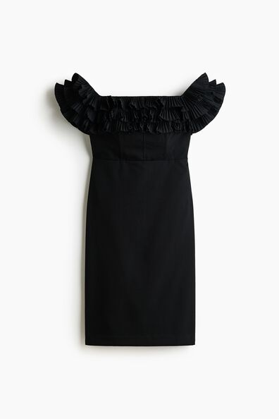 Off-the-shoulder dress