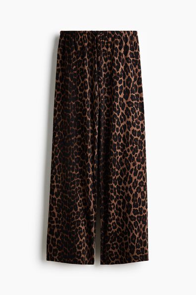 Cotton-blend pyjama bottoms
