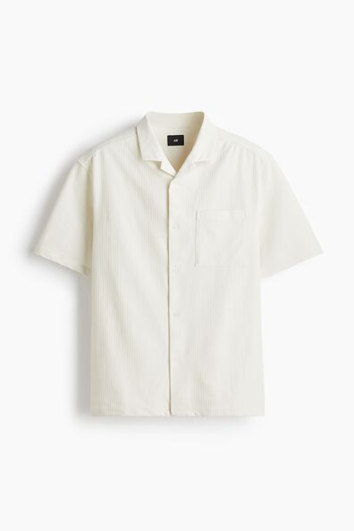 Loose Fit Textured resort shirt