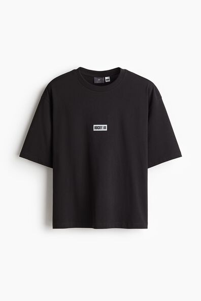Oversized Fit Printed T-shirt