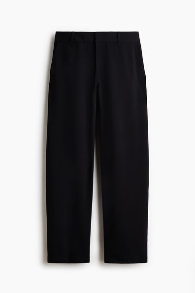 Tailored barrel trousers