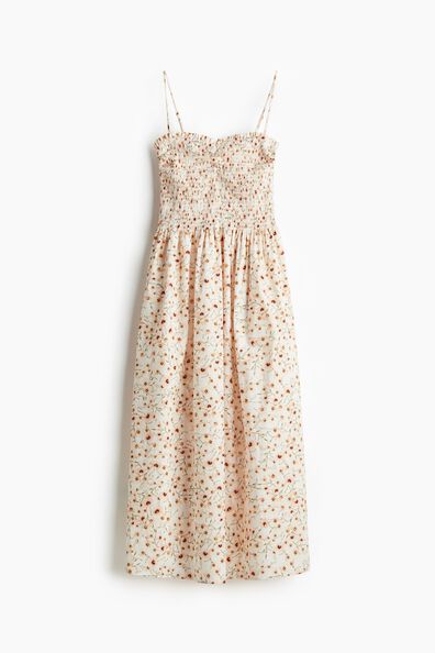 Smock-topped dress