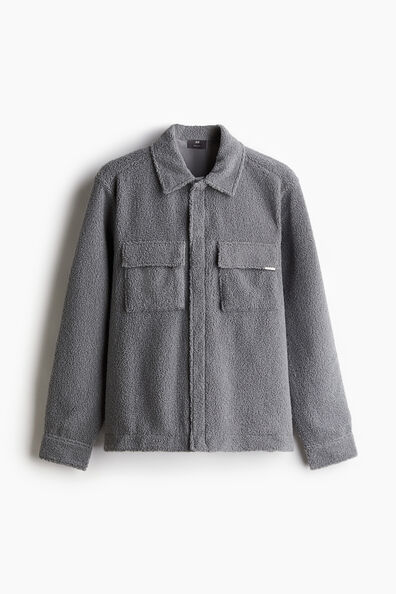 Regular Fit Teddy overshirt