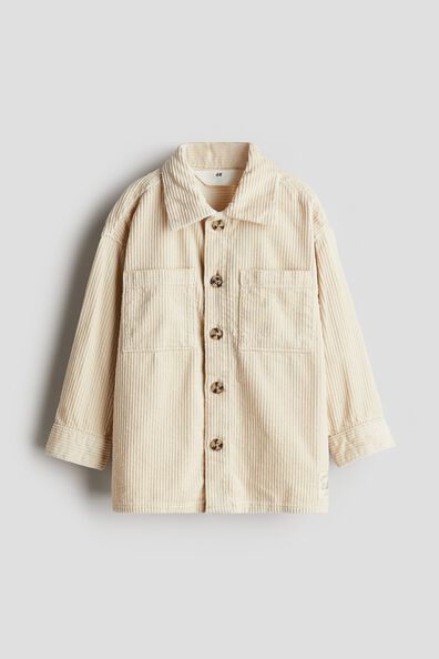 Cotton corduroy overshirt