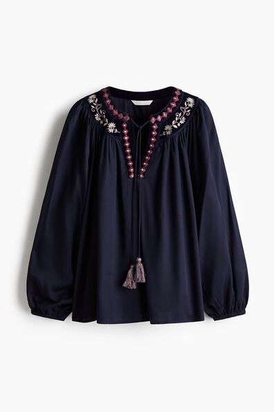 Embroidered blouse