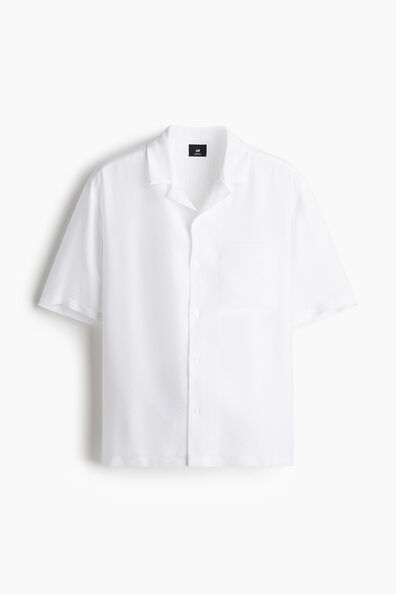 Regular Fit Textured resort shirt