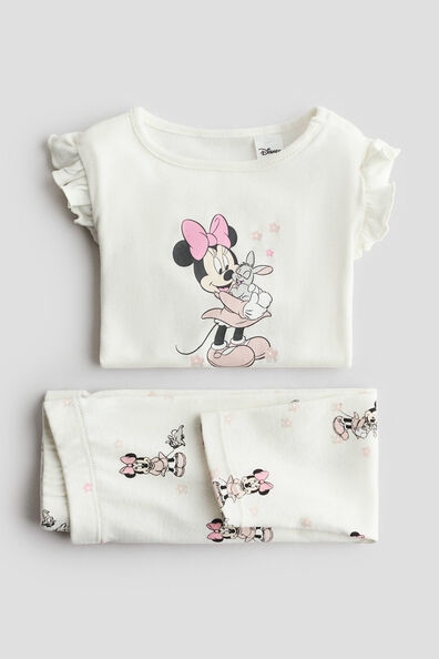 Printed cotton pyjamas