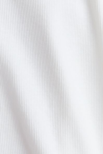 Ribbed cotton top